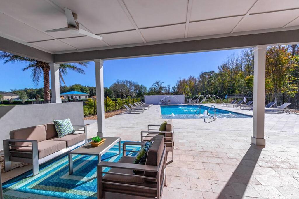 Beautiful Four Bedrooms Townhouse With Splash Pool At Le Reve Resort Kissimmee Kültér fotó