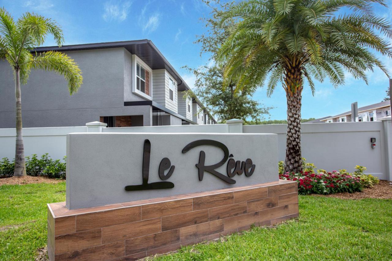 Beautiful Four Bedrooms Townhouse With Splash Pool At Le Reve Resort Kissimmee Kültér fotó